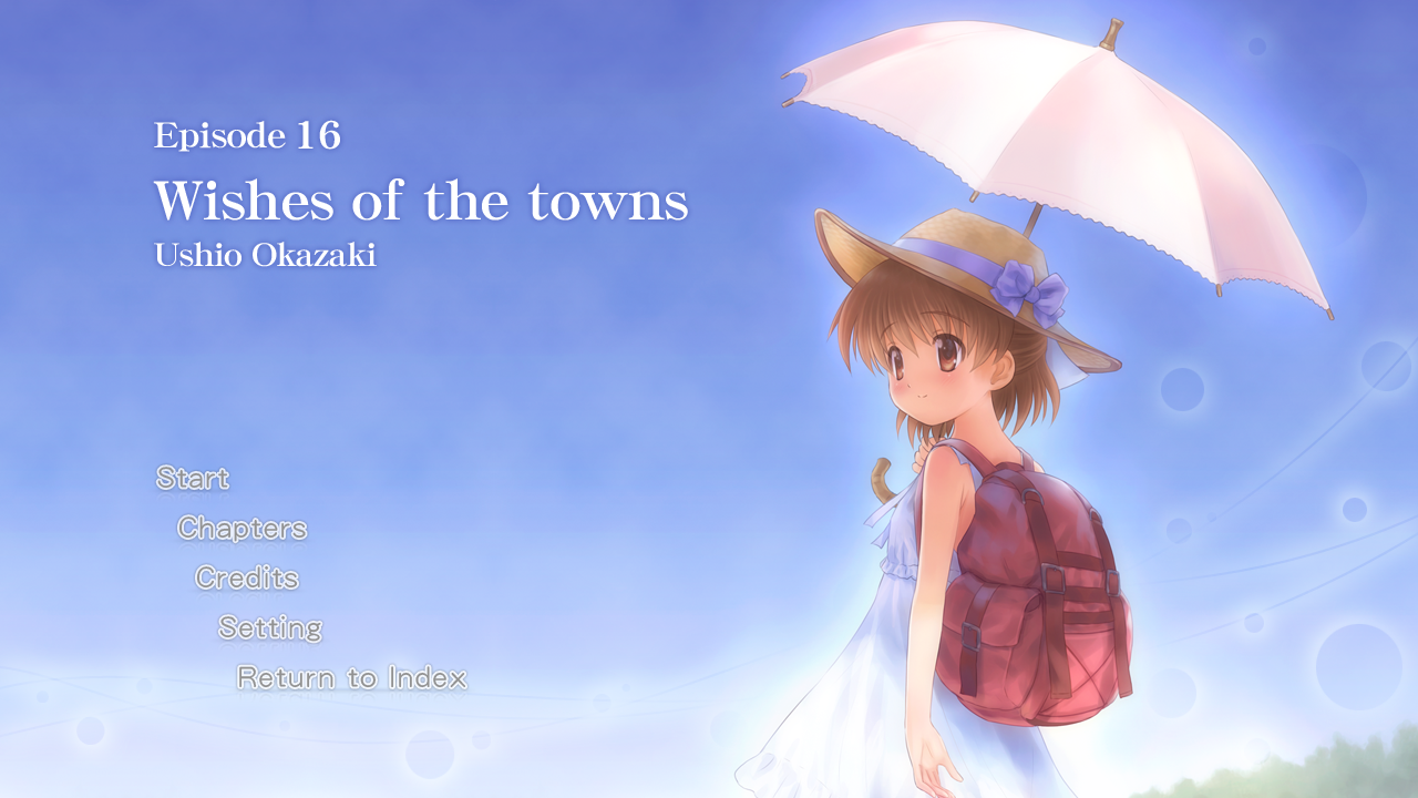 Clannad ~After Story~ 22 (the conclusion); The place where wishes come  true.