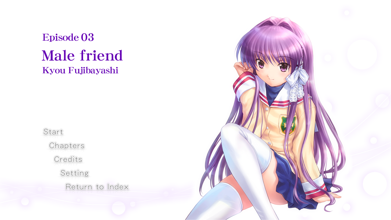 Kyou FUJIBAYASHI (Character) –