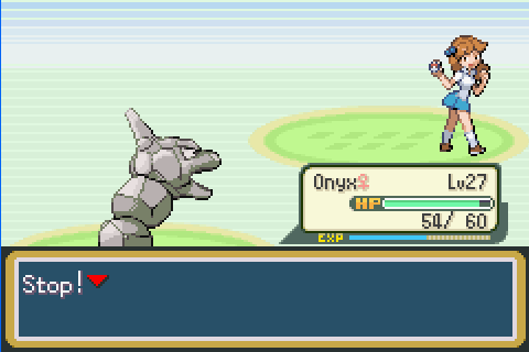 Pokemon FireRed ULTRAWIDE: Catching Onix (No Commentary) 